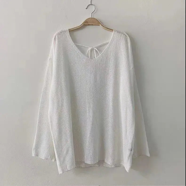 Tops Sweaters For Women With Headings Ladies Sweater Pullover Cropped Autumn 2025 Trend Cute Kawaii Black Knitted High Quality