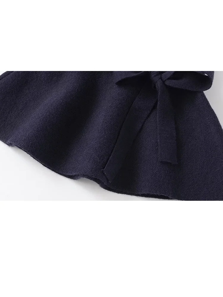 HH Women New Fashion Short Skirt Style Hem Knitted Bow Top Female Summer Sexy Sleeveless Backless Casual Solid Slim Tops Mujer