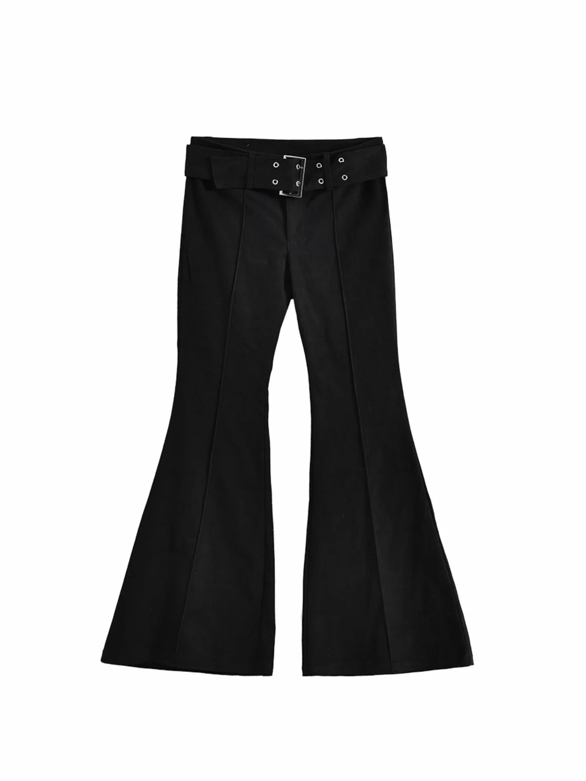 Women's Black Jeans Flare Pants Y2k Retro Emo 2000s Streetwear Fashion Trousers Harajuku Wide Yoga Pants 90s Aesthetic Clothes