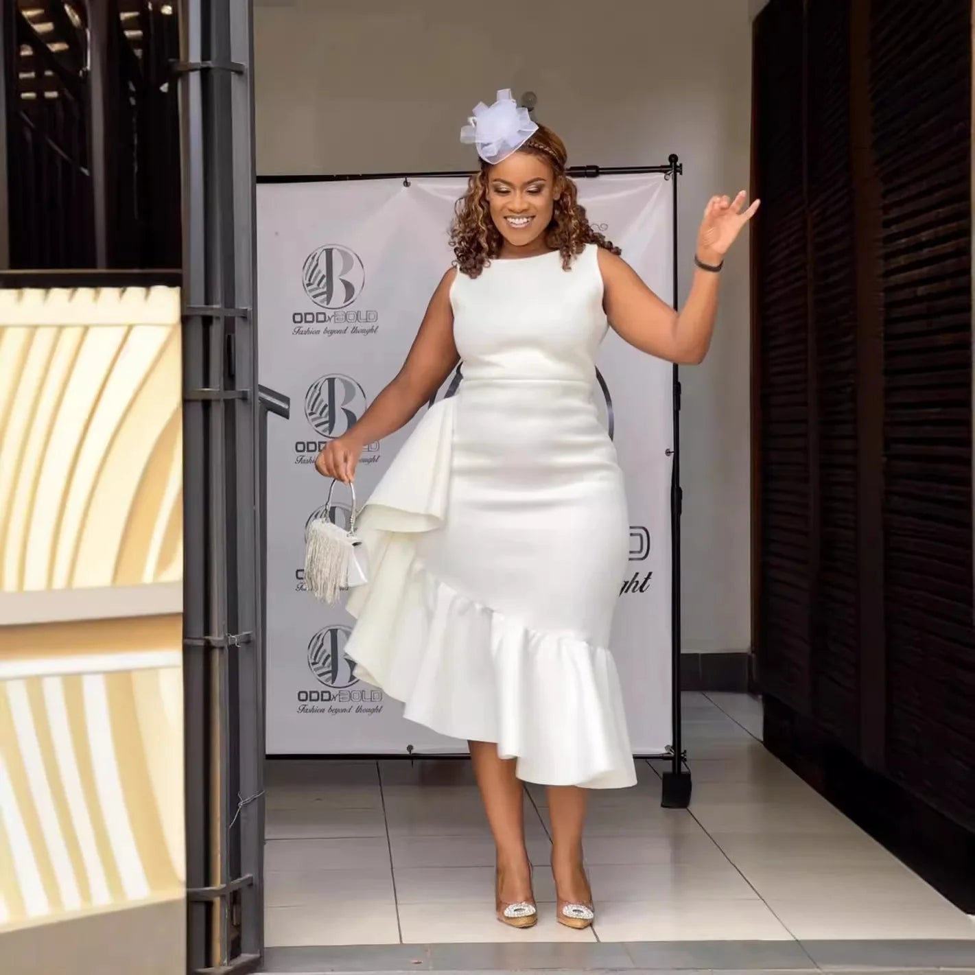 Summer Dress for Women 2024 Casual Solid Ruffle Hem Irregular Sleeveless Party Birthday Wedding Maxi Long Dresses Women