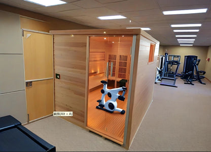 Infrared Workout Sauna Room for Gym or Fitness Studio Commercial Use Sauna