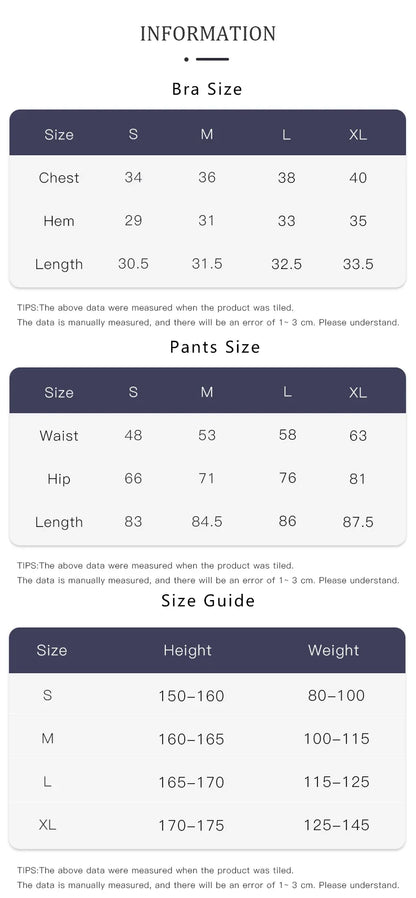 2 Piece Yoga Clothes Women's Tracksuit Athletic Wear Pilates Fitness Suit Gym Workout Push Up Clothes Sports Bra Leggings Suit