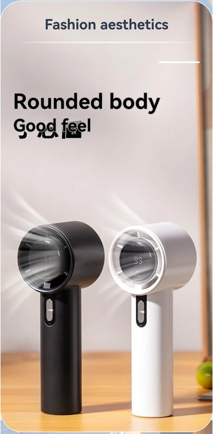 Xiaomi 2025 Handheld high-speed fan USB charging mini portable 100 speed turbo violent small fan 3000mAh For Sport