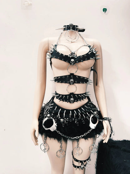 Gothic Tank Tops Punk Tank Tops rivet Tank Tops Skull  Tank Tops harajuku Tank Tops  gothic clothes y2k clothes  y2k fashion