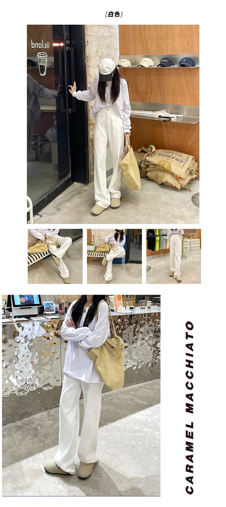 Fashion Street Casual Woman Jeans Summer New High Waist Loose Women Jeans Simple Basic Slim Straight Pants Female Chicly