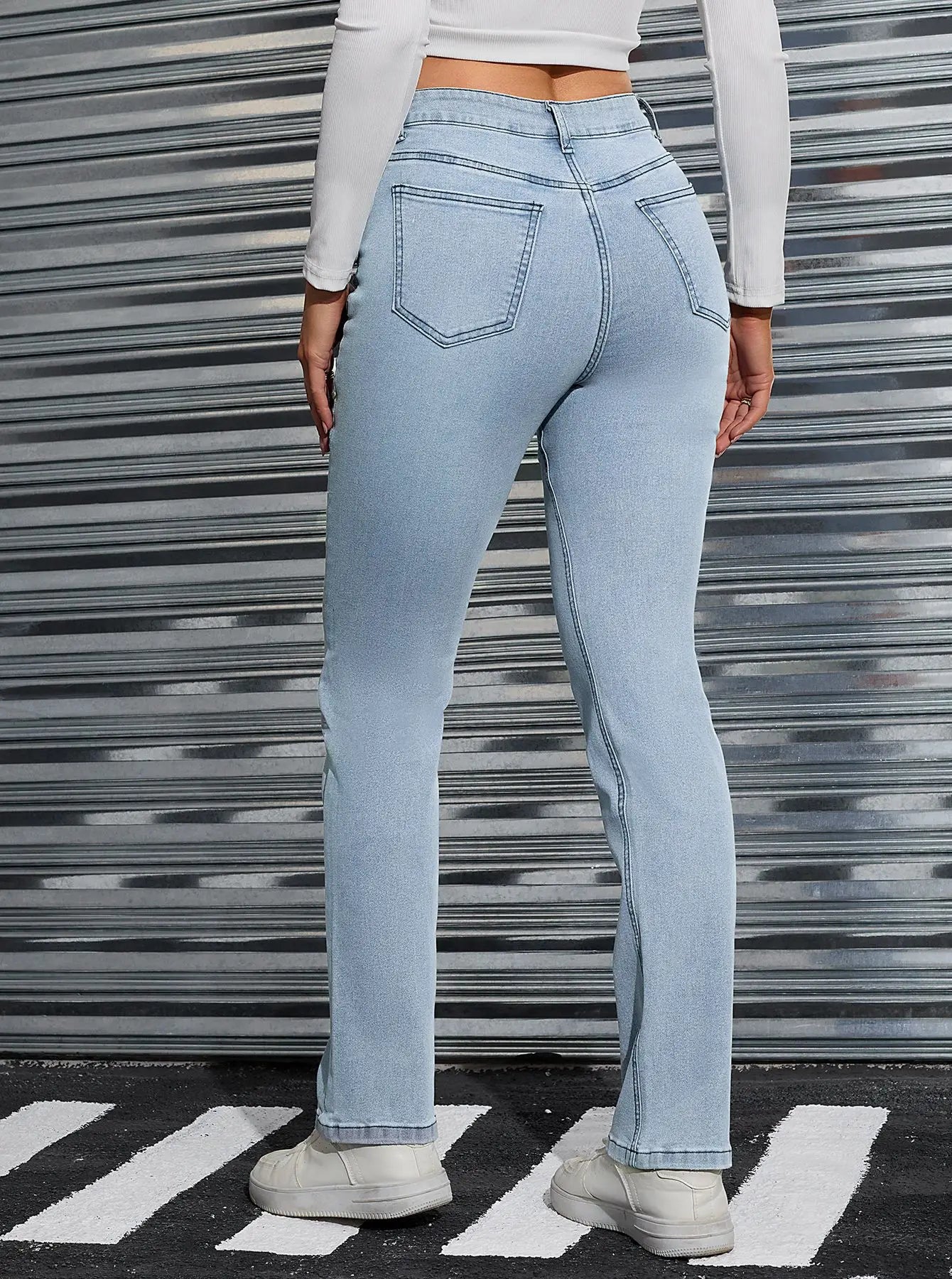 2025 New Style Women Skinny Stretch Pencil Jeans Vintage  High Waist Denim Pants Spring Fall Korean Fashion Casual Kot Pantolon