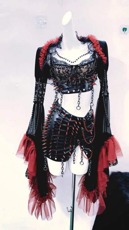 y2k fashion bustier topy2k crop tops gothic clothes Rivet Tank Tops Gothic Tank Tops Punk Tank Tops vintage tops y2k clothes