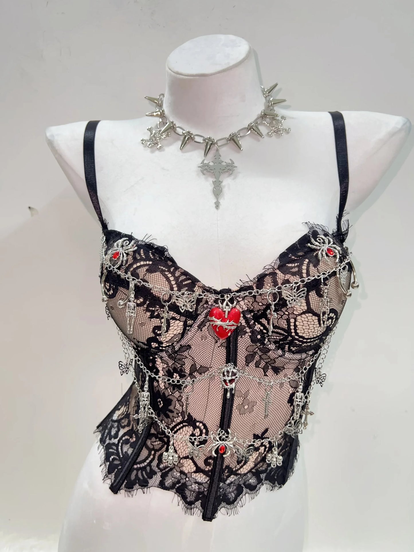 y2k Tops harajuku fashionPunk Tank Tops Cross Tank Tops y2k clothes y2k crop top gothic clothese girl clothes  Gothic Tank Tops