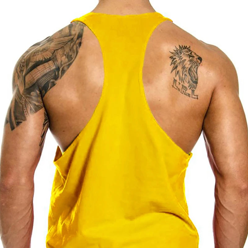 Mens Basketball Training Clothing Bodybuilding Workout Tank Tops Cotton Breathable Sport T-shirt Gym Fitness Running Singlets