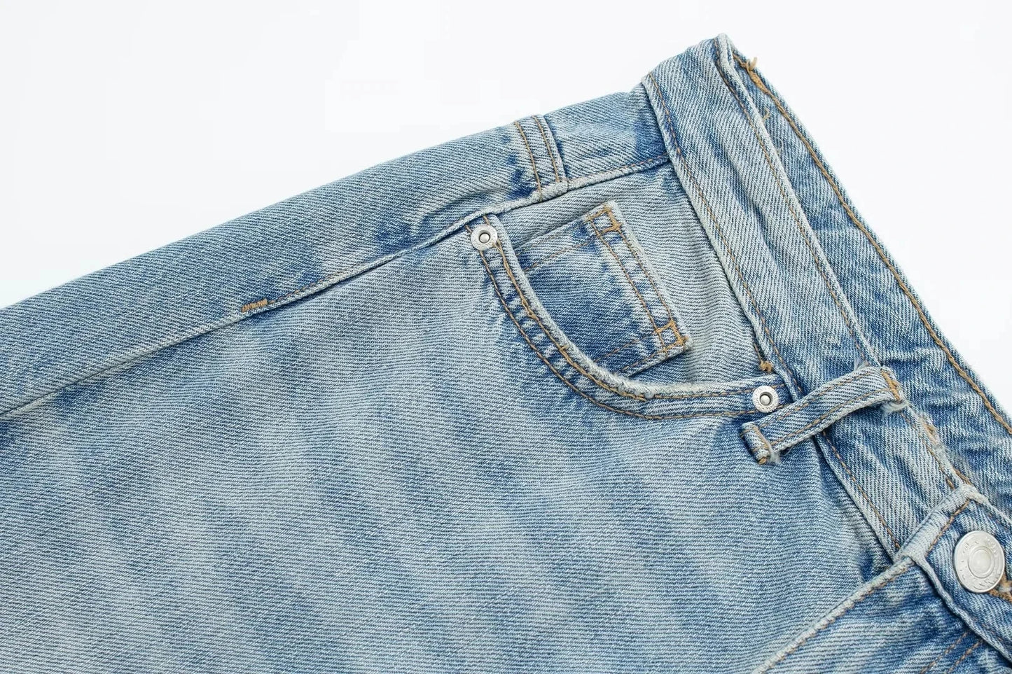 HH Jeans For Women 2023 Worn In All Seasons Denim 4 Colors Long Trousers Female Cool High Street Women's Wide Leg Pants