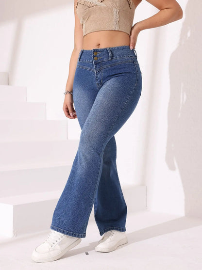 Women's Jeans Pants for Woman Shoujo Girl Style Y2k Baggy Jeans Ladies Harajuku Fashion Coquette Jean Clothing Flared Denim Pant