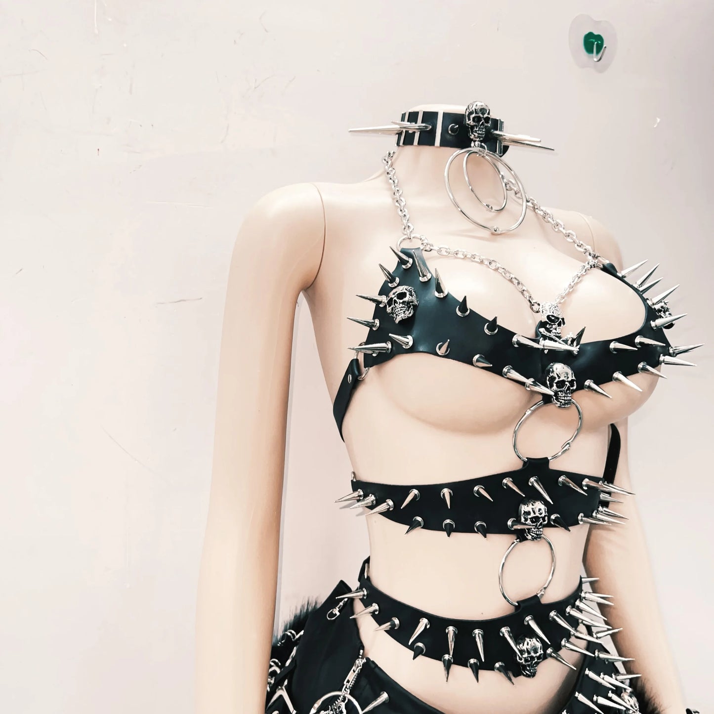 Gothic Tank Tops Punk Tank Tops rivet Tank Tops Skull  Tank Tops harajuku Tank Tops  gothic clothes y2k clothes  y2k fashion