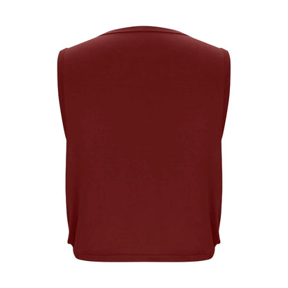 Women Sleeveless Yoga Tops Breathable Blouse Cover Up Gym Workout Cool T-Shirt Running Short Tank Crop Top Athletic Vest