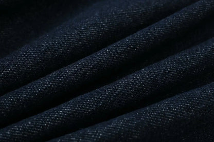 HH Women's High-Waisted Jeans Slim Trailing Trousers Rolled Leg Denim Pant Fashion Lady High Street Casual Wide-Leg Jeans