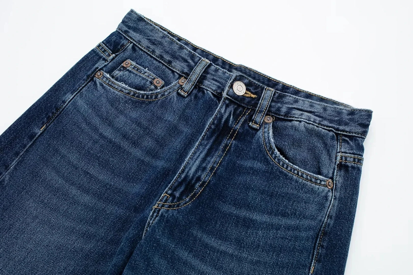 HH Jeans For Women 2023 Worn In All Seasons Denim 4 Colors Long Trousers Female Cool High Street Women's Wide Leg Pants