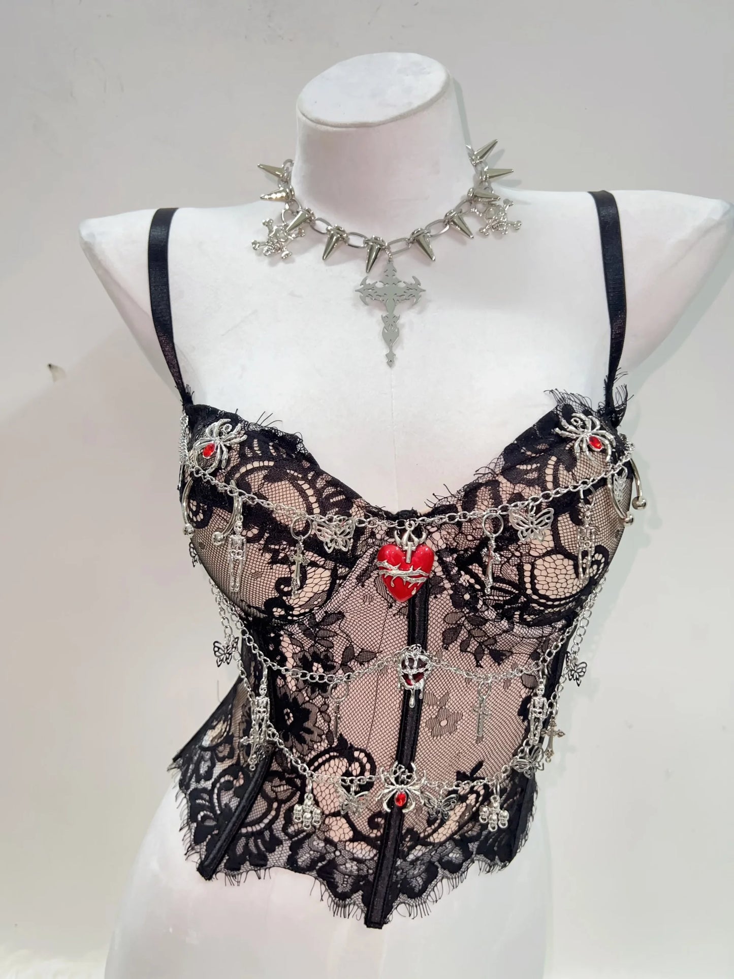y2k Tops harajuku fashionPunk Tank Tops Cross Tank Tops y2k clothes y2k crop top gothic clothese girl clothes  Gothic Tank Tops