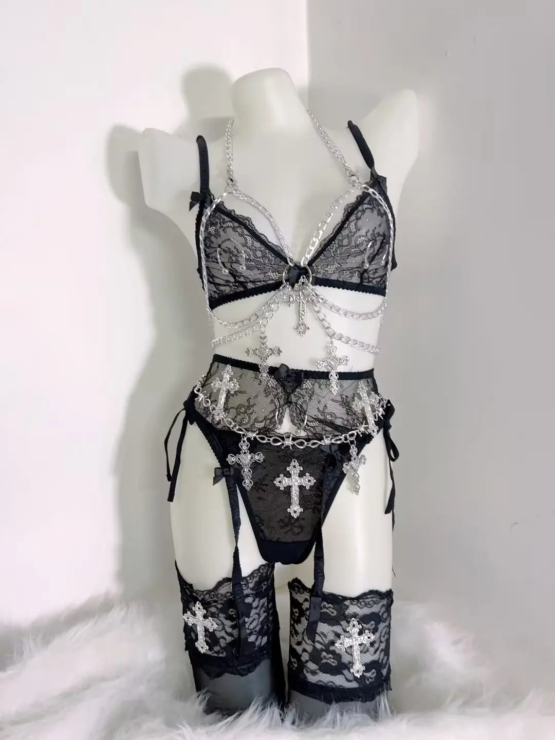 Lace Tank Tops Cross Tops LolitaTank Tops Kawaii Tank Tops Gothic Tank Tops y2k accessories harajuku fashion y2k crop top