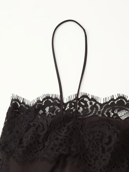 Women's Tops Spring 2026 New Blouses Fashion Tube Top Slim Sling Lace Camis Tops Women Summer Street Travel Holiday Youth Blouse