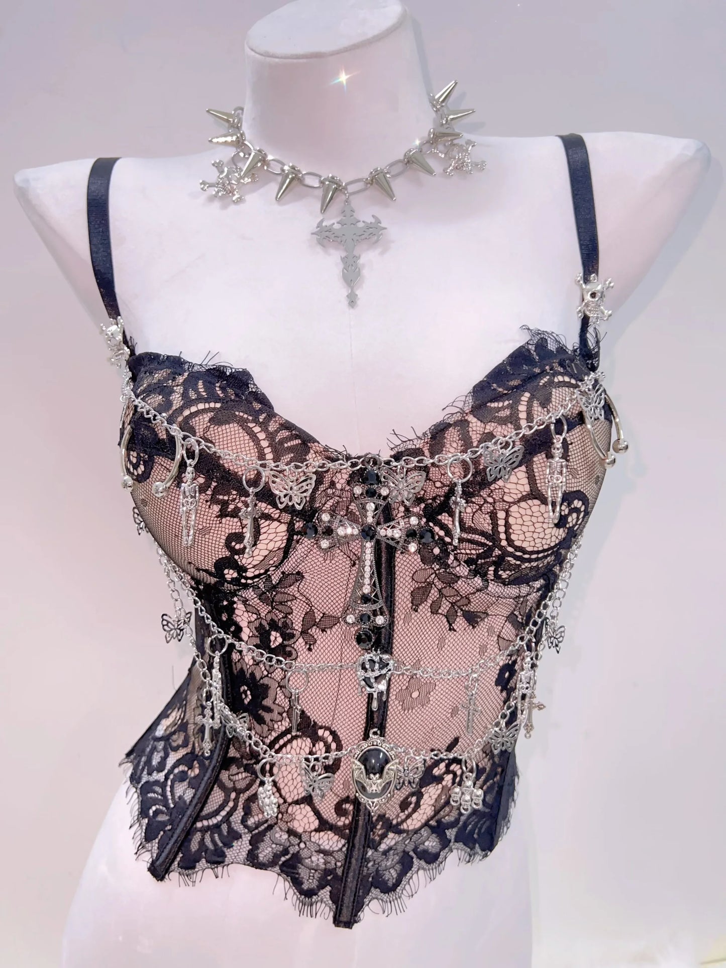 y2k Tops harajuku fashionPunk Tank Tops Cross Tank Tops y2k clothes y2k crop top gothic clothese girl clothes  Gothic Tank Tops