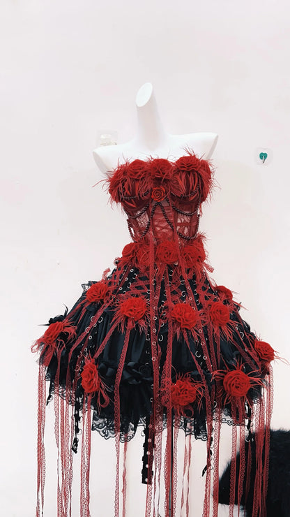 LolitaTank Tops Kawaii Tank Tops Gothic Tank Tops  vintage tops Lace Tank Tops fairy grunge halter topy2k clothes y2k crop top