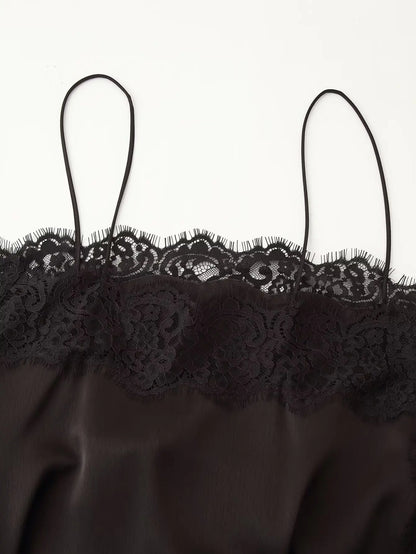 Women's Tops Spring 2026 New Blouses Fashion Tube Top Slim Sling Lace Camis Tops Women Summer Street Travel Holiday Youth Blouse