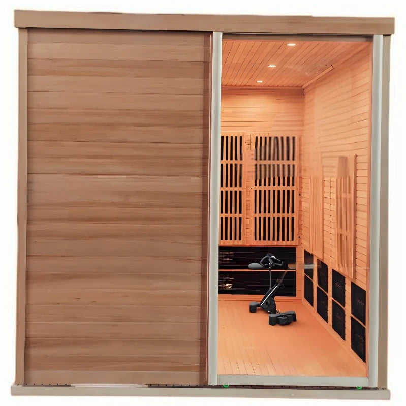 Infrared Workout Sauna Room for Gym or Fitness Studio Commercial Use Sauna