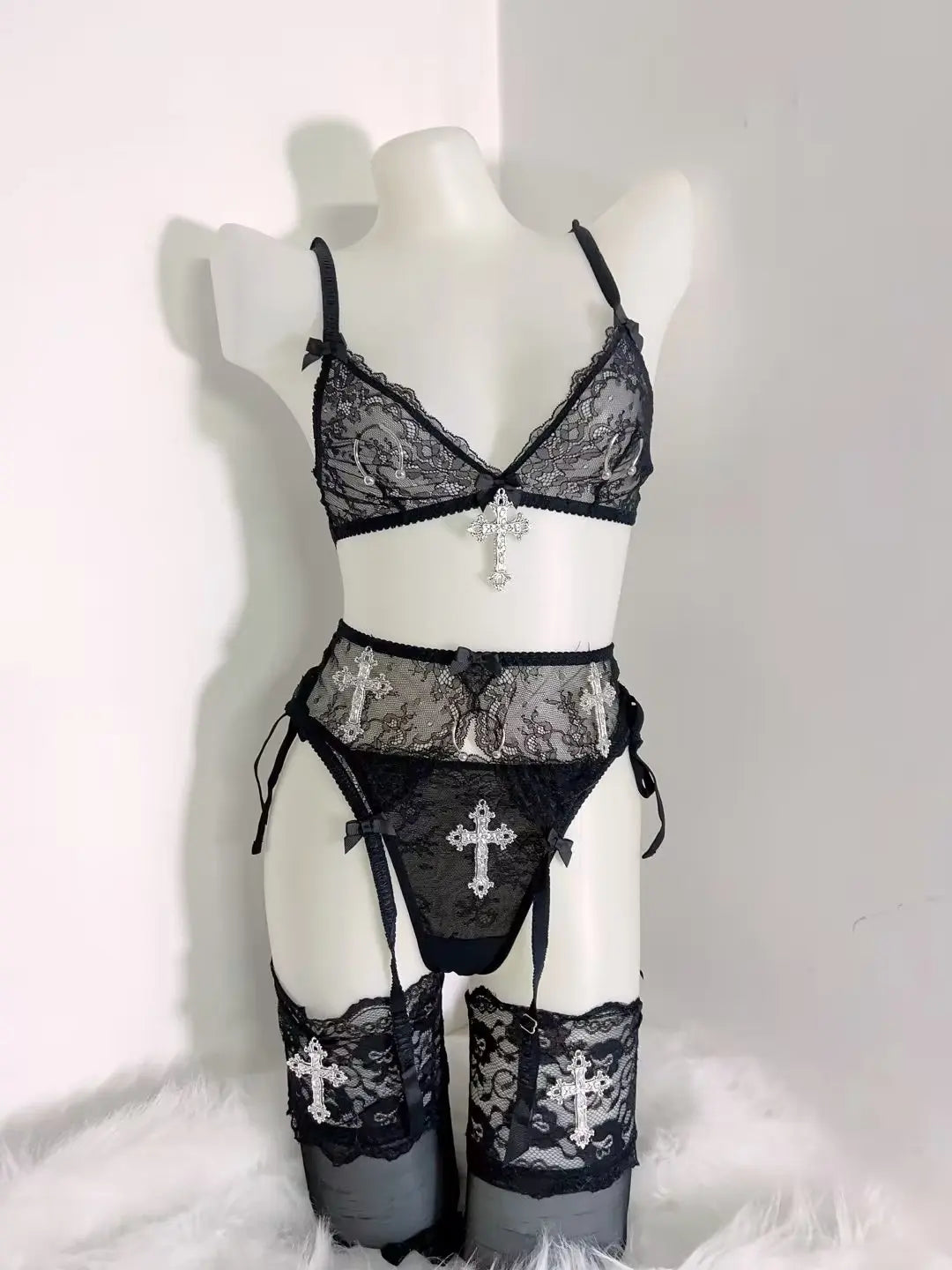 Lace Tank Tops Cross Tops LolitaTank Tops Kawaii Tank Tops Gothic Tank Tops y2k accessories harajuku fashion y2k crop top