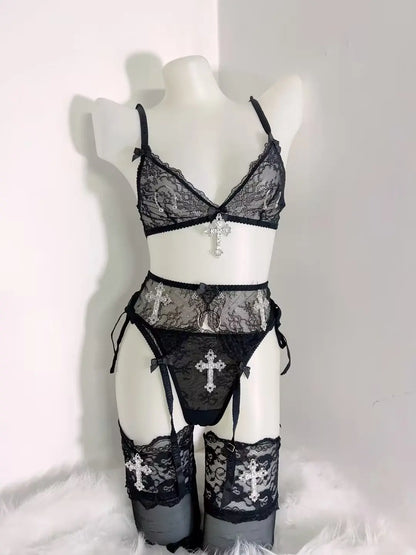 Lace Tank Tops Cross Tops LolitaTank Tops Kawaii Tank Tops Gothic Tank Tops y2k accessories harajuku fashion y2k crop top