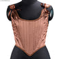 Corset Tops for Women Renaissance Boned Overbust Bustier Corset Top