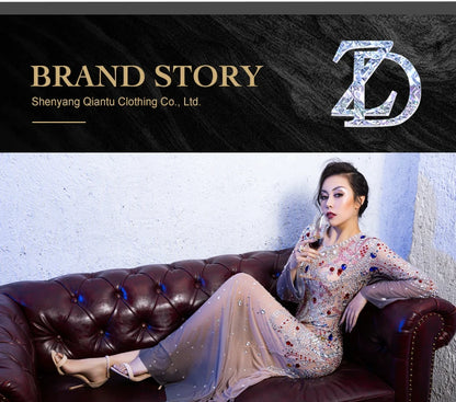 ZD Customized Prom Dresses 2025 One Shoulder Evening Dress Mother Gowns Long Sleeves Beads Crap Pleated Wedding Party Dresses