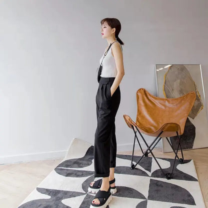 AOSSVIAO 2025 Summer Women Knitted Tank Tops Women Thin Tops Basic Casual Tank Tops V-neck Tees Sleeveless Tops For Women