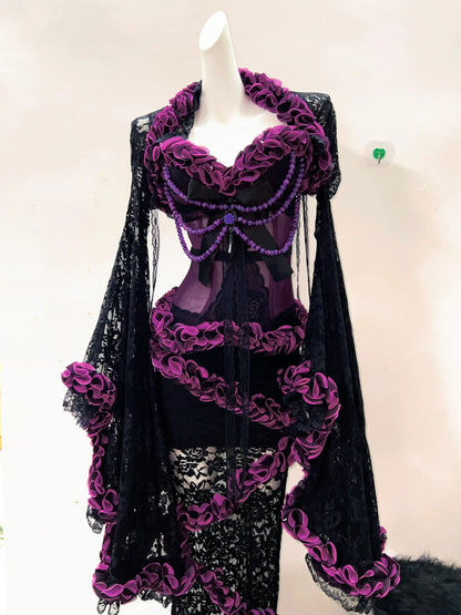 Gothic Tank Tops Punk Tank Tops LolitaTank Tops Kawaii Tank Tops y2k clothes vintage Tops Lace harajuku Tank Tops gothic clothes