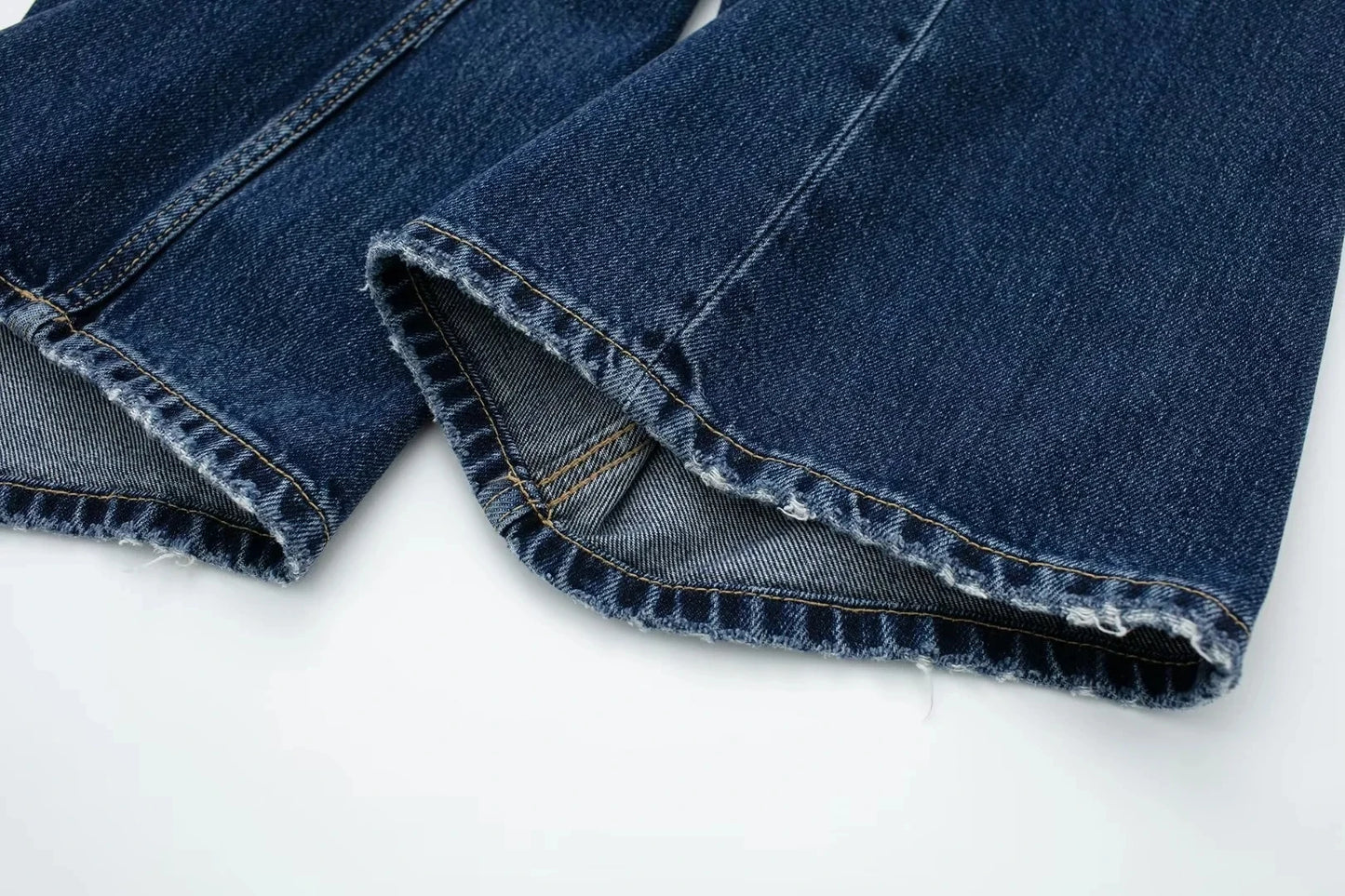 HH Jeans For Women 2023 Worn In All Seasons Denim 4 Colors Long Trousers Female Cool High Street Women's Wide Leg Pants