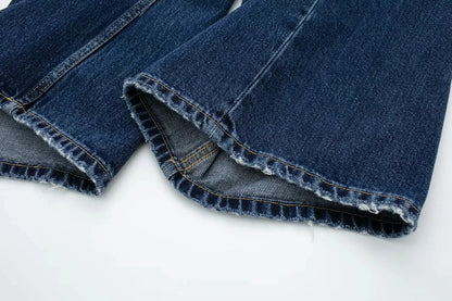 HH Jeans For Women 2023 Worn In All Seasons Denim 4 Colors Long Trousers Female Cool High Street Women's Wide Leg Pants