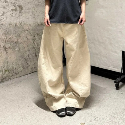 Female Clothing High Waist Denim Jeans Baggy Wide Leg Star Jeans Women Y2k Retro Loose Casual Pants Lady