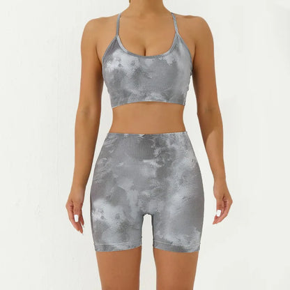 Women's Fitness Clothing Gym Sport Outfit for Woman Sweatsuit Lady Sets Womens Clothes Gym Women 2 Piece Set Outfit Sports Bra