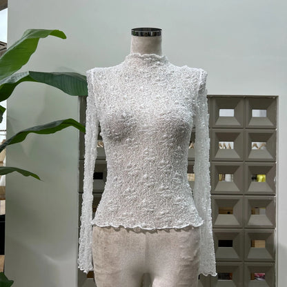 Chic Sheer Three Pieces Mini Dresses For Women Sexy O Neck Long Sleeve Tops Shorts Celebrity See Through Birthday Luxury Outfit