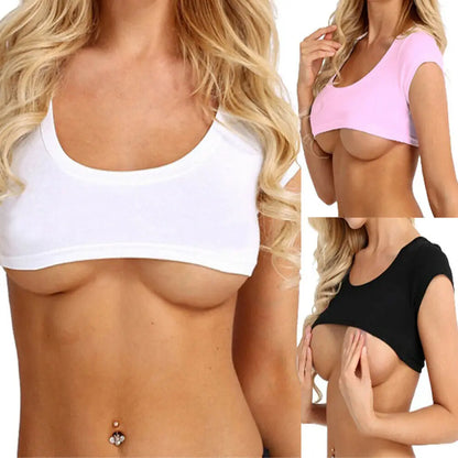New Women Sexy Crop Tops Solid Summer Camis Women Casual Tops Vest Sleeveless Crop Tops Blusas