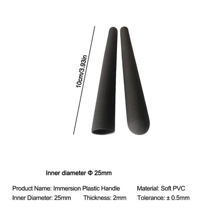 Gym Gear: 2 pcs Fitness Equipment Handlebar Gloves, Dip Molded Grips