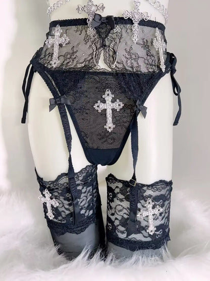 Lace Tank Tops Cross Tops LolitaTank Tops Kawaii Tank Tops Gothic Tank Tops y2k accessories harajuku fashion y2k crop top