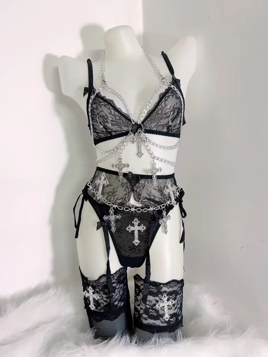 Lace Tank Tops Cross Tops LolitaTank Tops Kawaii Tank Tops Gothic Tank Tops y2k accessories harajuku fashion y2k crop top