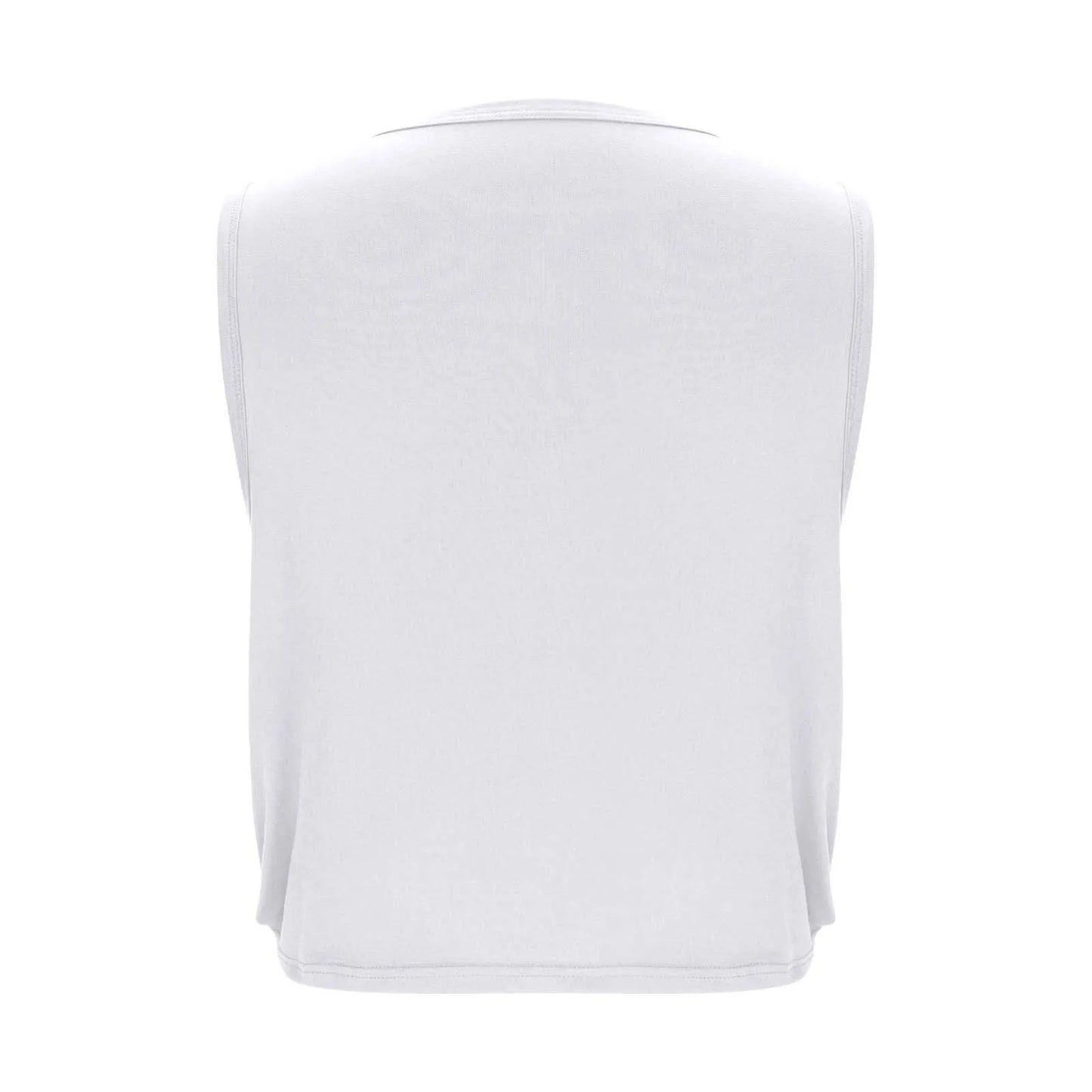 Women Sleeveless Yoga Tops Breathable Blouse Cover Up Gym Workout Cool T-Shirt Running Short Tank Crop Top Athletic Vest