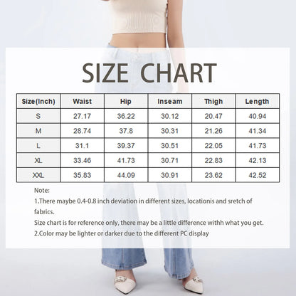 Women Jeans Pants Fitting Y2k Streetwear Bodycon Mid Waist Denim Straight Pants Four Seasons Elegant Daily All-Match Trousers