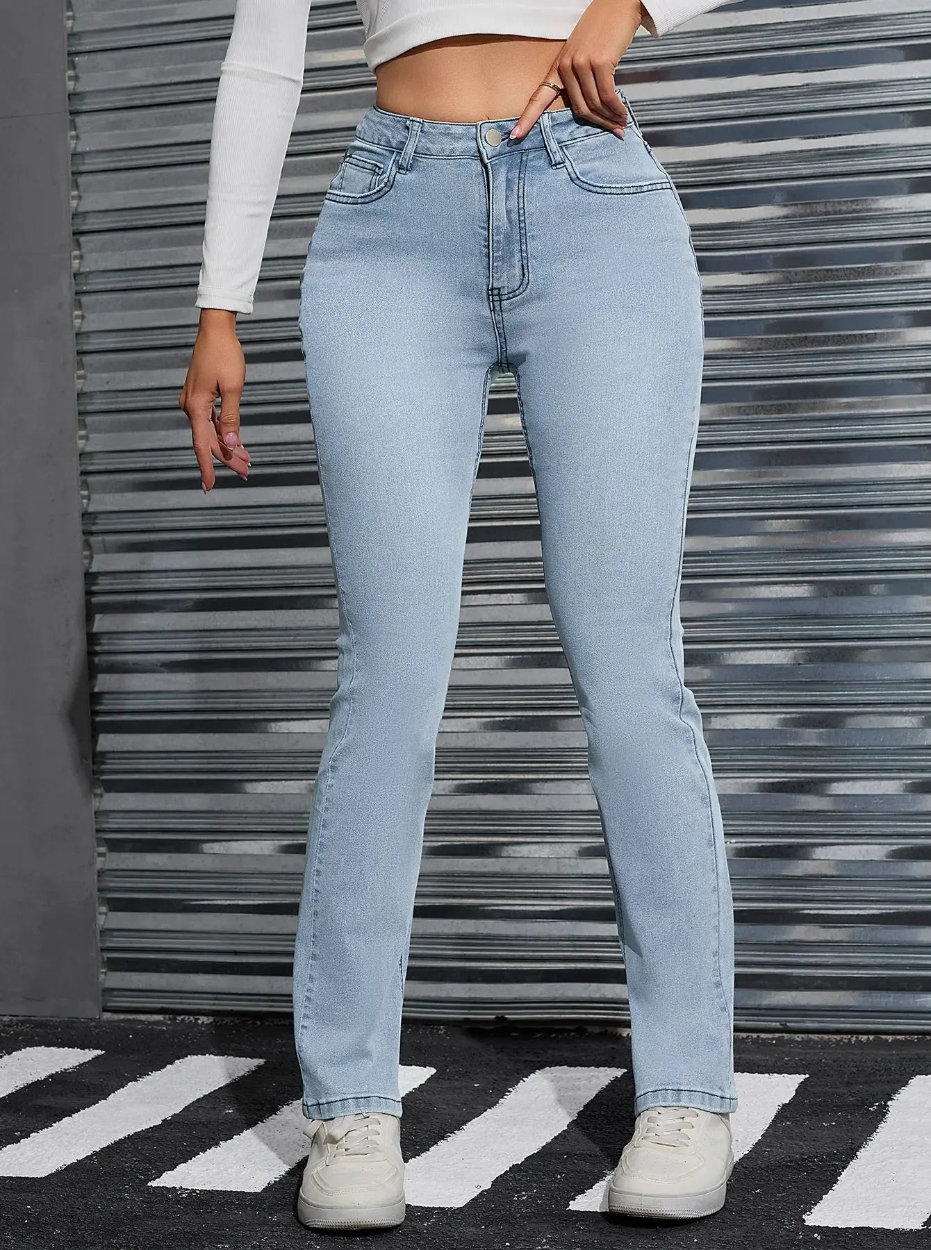 2025 New Style Women Skinny Stretch Pencil Jeans Vintage  High Waist Denim Pants Spring Fall Korean Fashion Casual Kot Pantolon