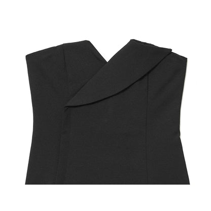 Women's Tops Autumn 2025 New Fashion Tube Top Tight Elegant Short Camis Tops Women's Autumn Joker Chic Youth Tight Holiday Tops