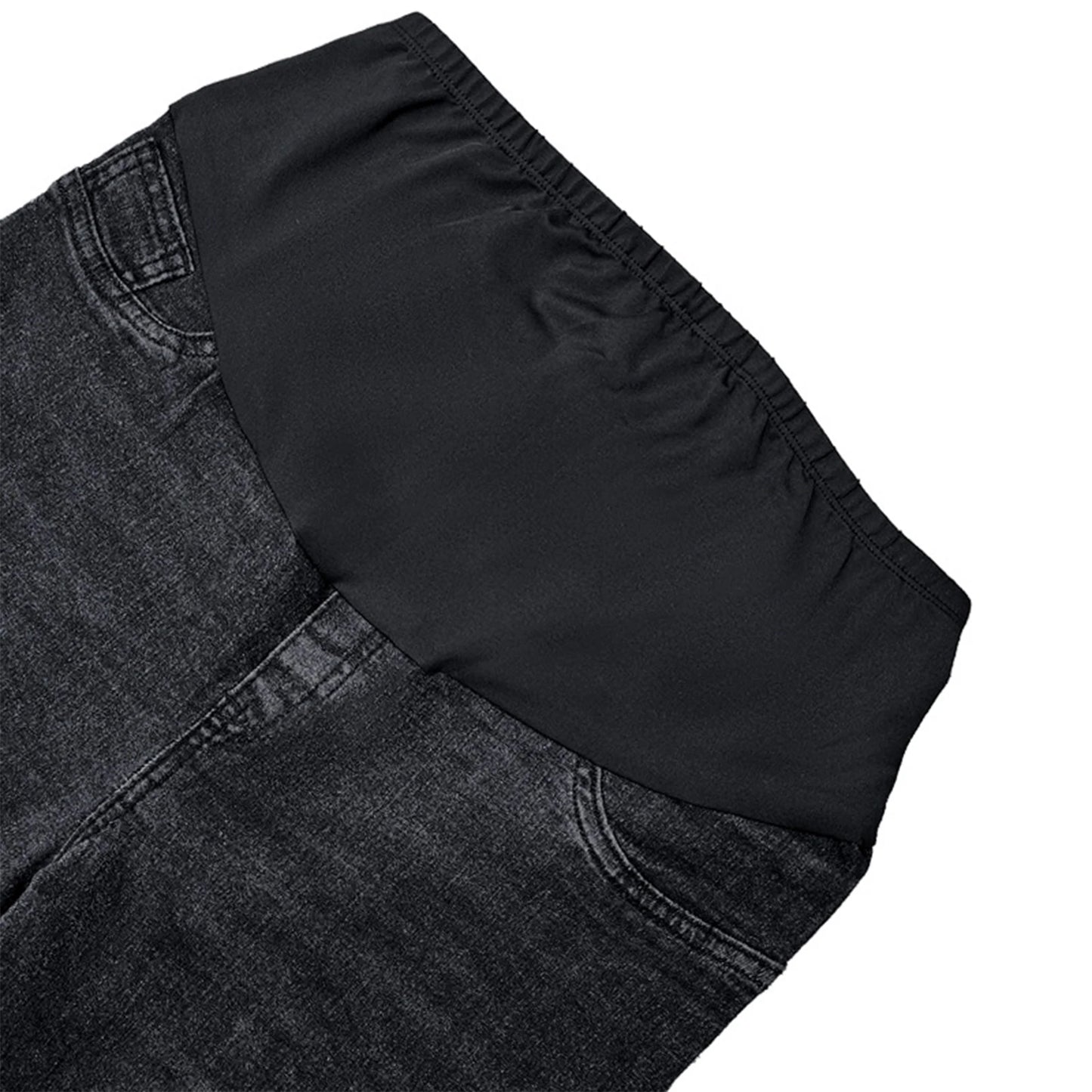 Pregnant Women High Waist Support Belly Jeans Maternity Hip Lifting Elastic Denim Pants Daily Work Wear Streetwear Loungewear