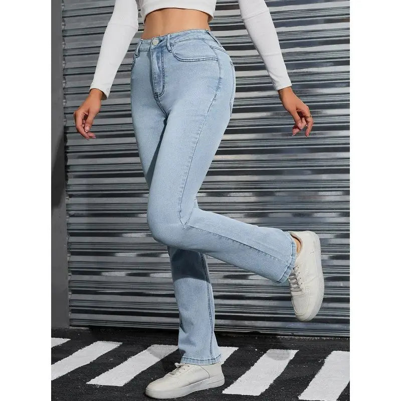 2025 New Style Women Skinny Stretch Pencil Jeans Vintage  High Waist Denim Pants Spring Fall Korean Fashion Casual Kot Pantolon