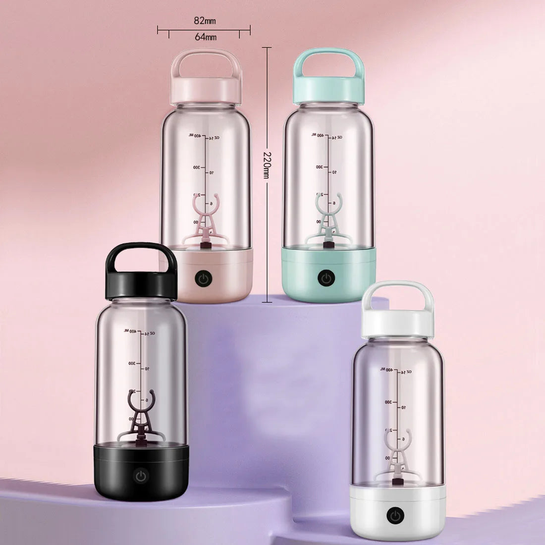 500ML Sport Shaker Bottle Water Cup Protein Shaking Cup Travel lectric Protein Powder Mixing Cup Automatic Portable Shaker Cup