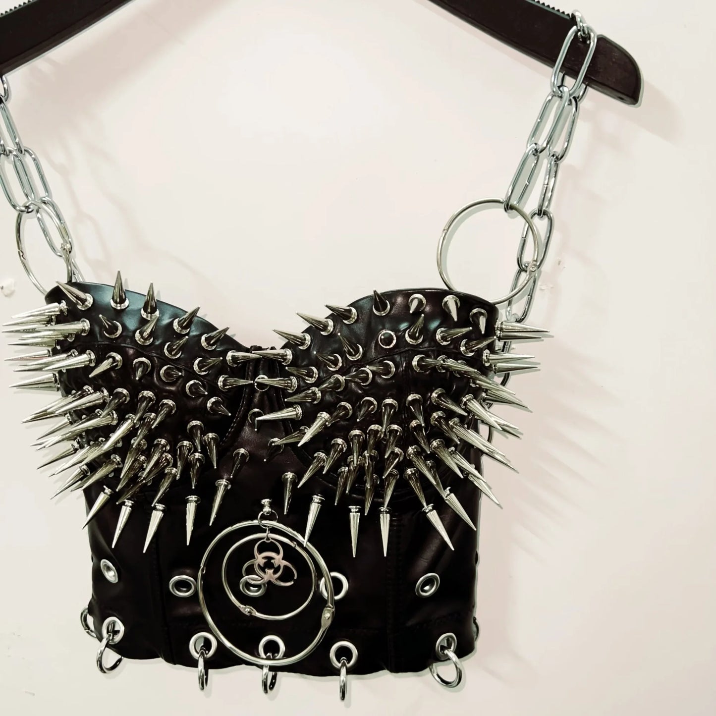 Rivets Tank Tops gothic clothes y2k crop top Cross Tops Gothic Tank Tops Punk Tank Tops Skull top vintage tops y2k fashion