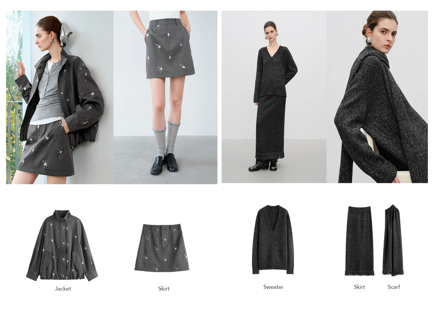 FSLE 2025 New Women's Jeans Chic Brown Straight Leg Pants Cotton Washed Denim High Waist Tummy Control Slim Fit Casual Trousers